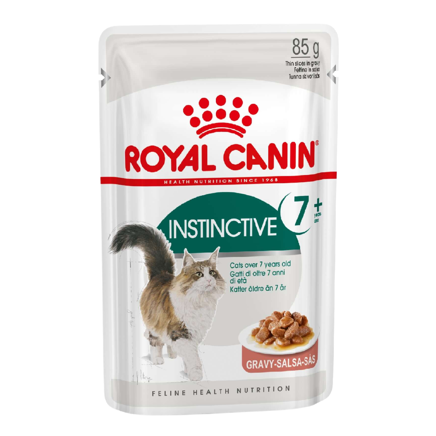 Royal Canin Instinctive 7+ in Gravy Pouch 85g