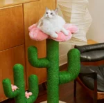 VETRESKA Blooming Cactus (105cm) – Cat Climbing Tree & Scratching Post - Image 7