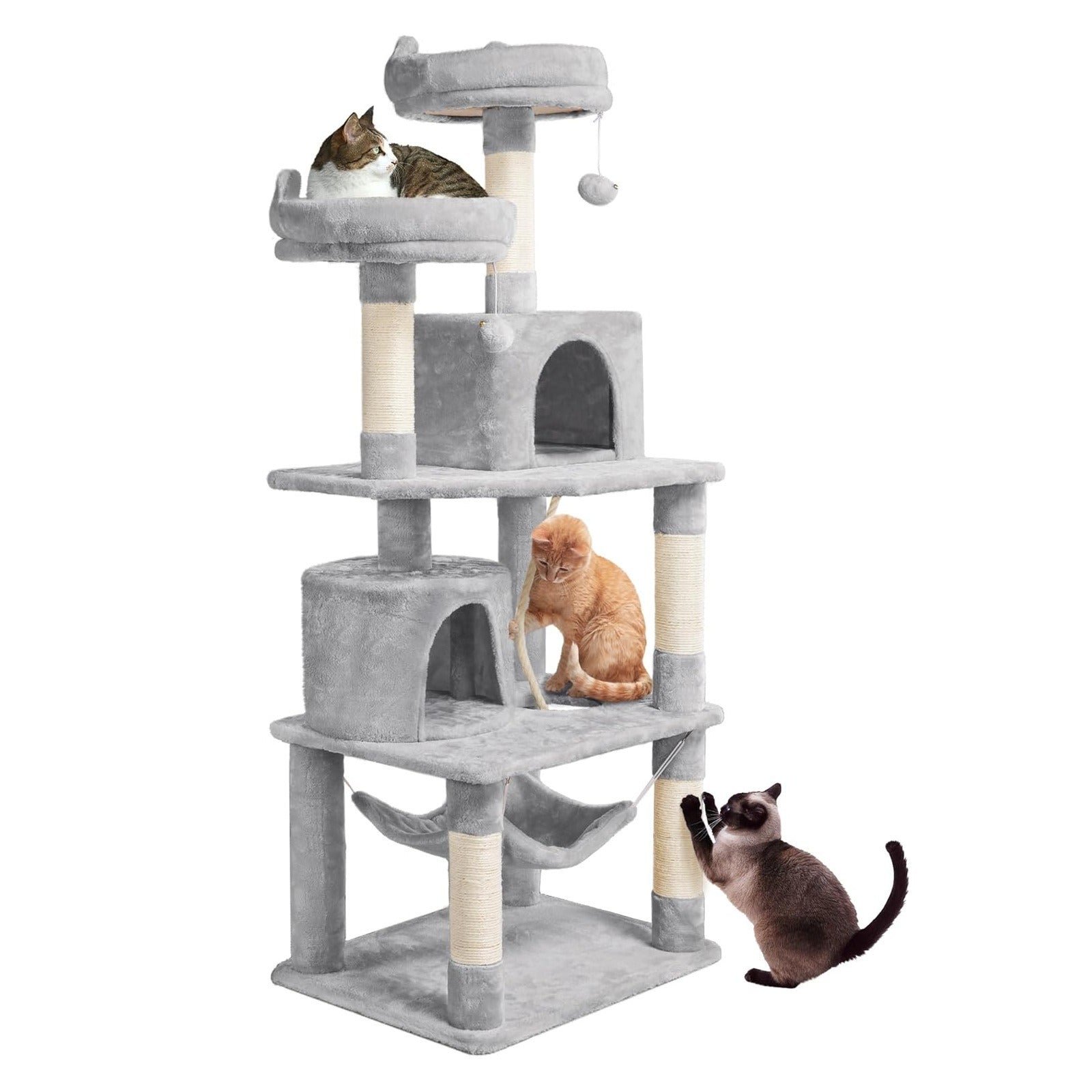 Miyabi Solid Wood Cat Tower 159cm in Singapore